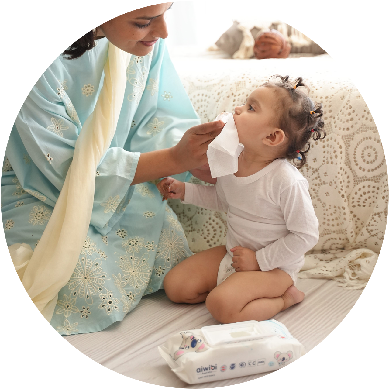 Toalla suave para bebé