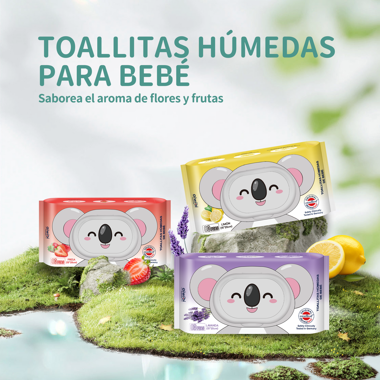 Toallitas de Cuidado Sereno Aroma Serie