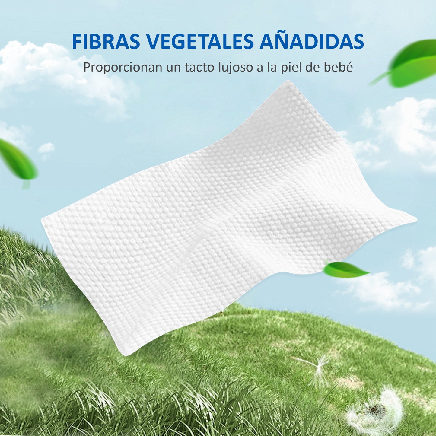 Las toallitas Aiwibi están enriquecidas con extractos botánicos