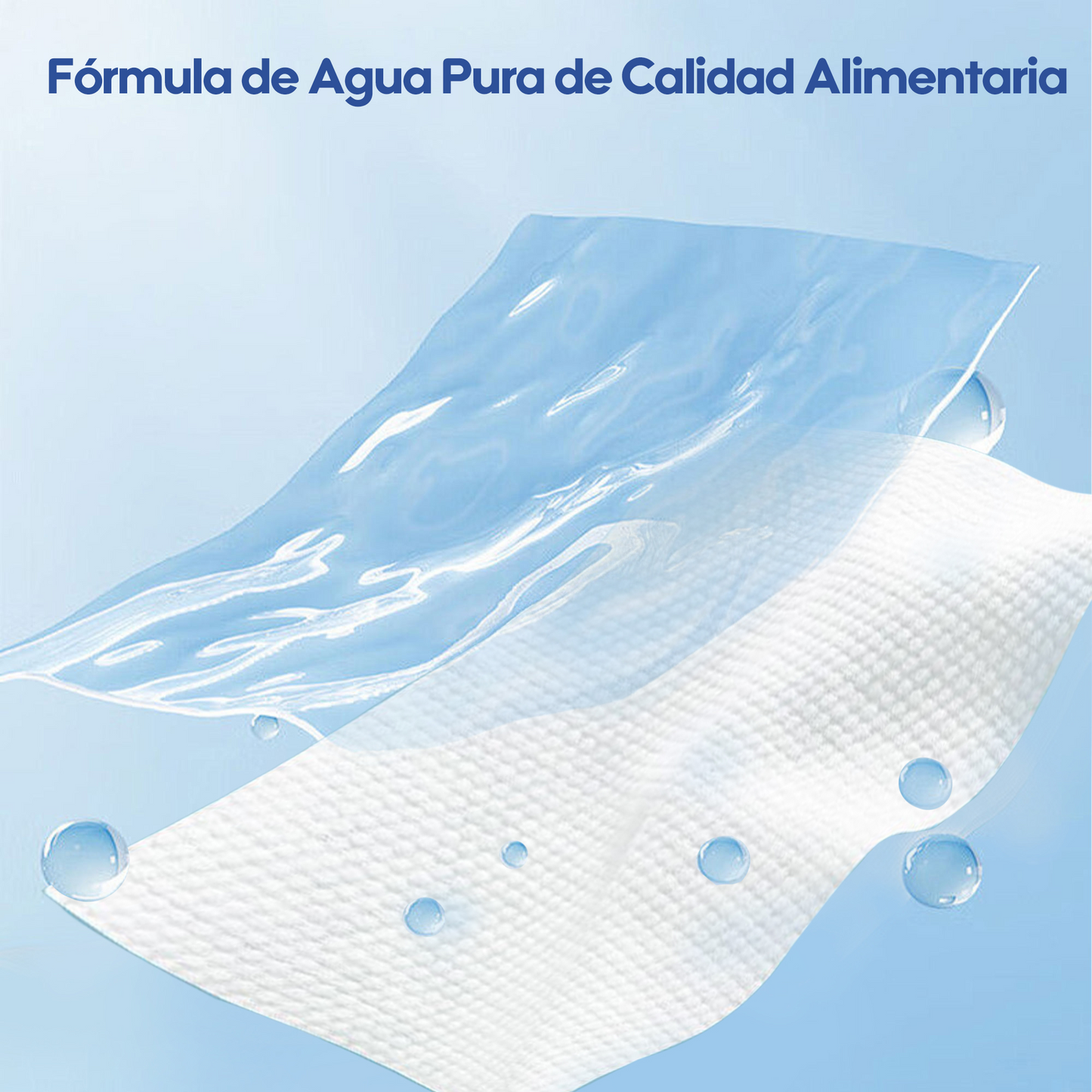 Toallitas Húmedas para Bebé Cuidado Premium Aiwibi con 99.91% Agua Pura, ideales para limpieza natural.
