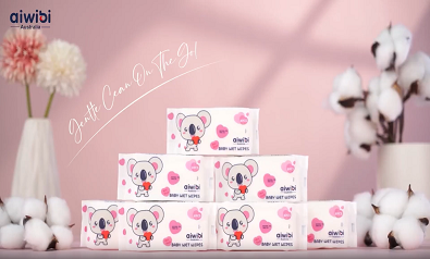Aiwibi Mini Wipes Green Tea TVC