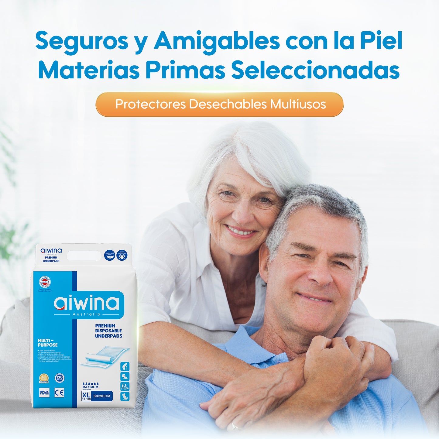 Aiwina Toallas Cambiadoras para Adultos