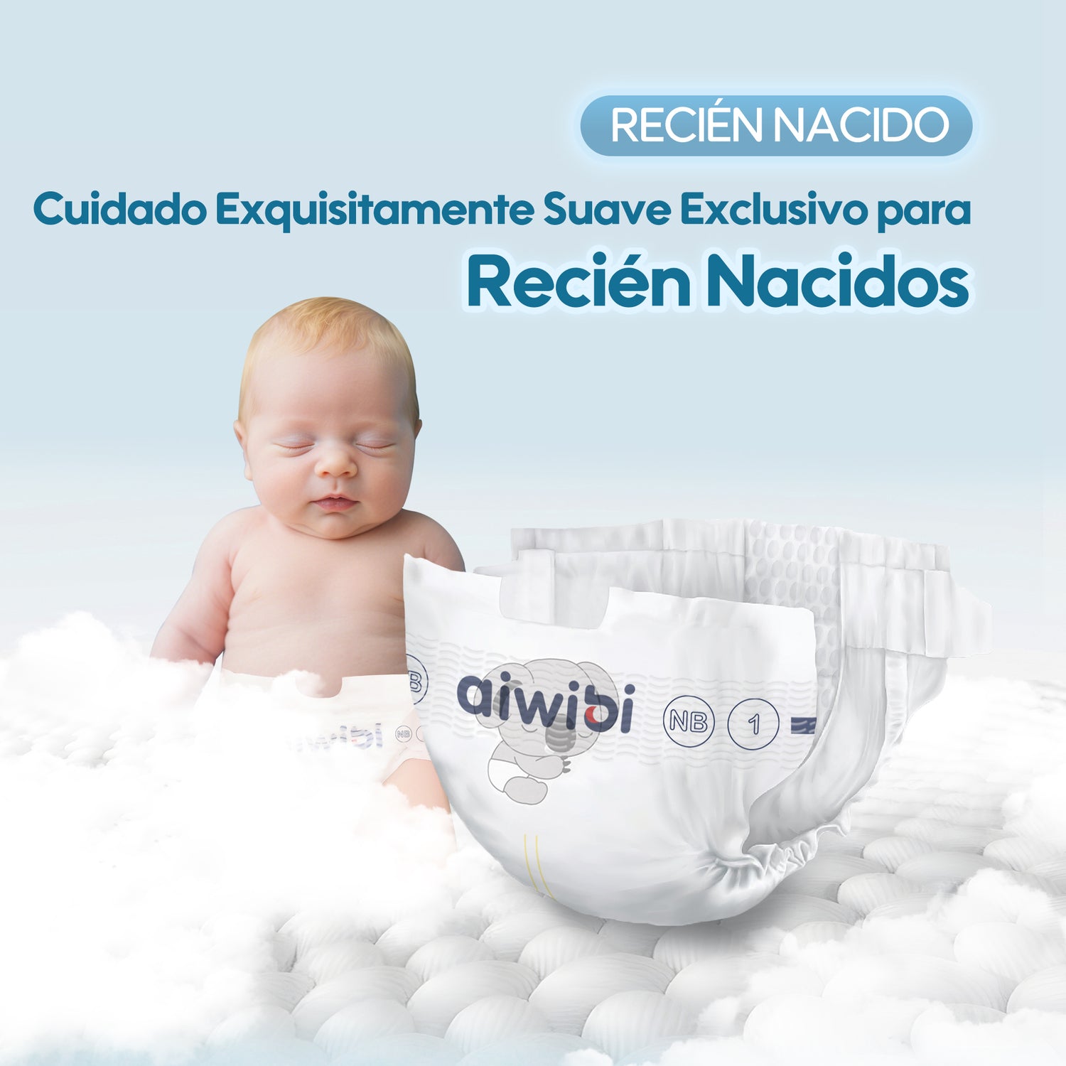 Pañales para Recién Nacido Talla (RN)