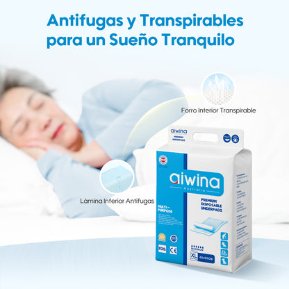Aiwina Toallas Cambiadoras para Adultos