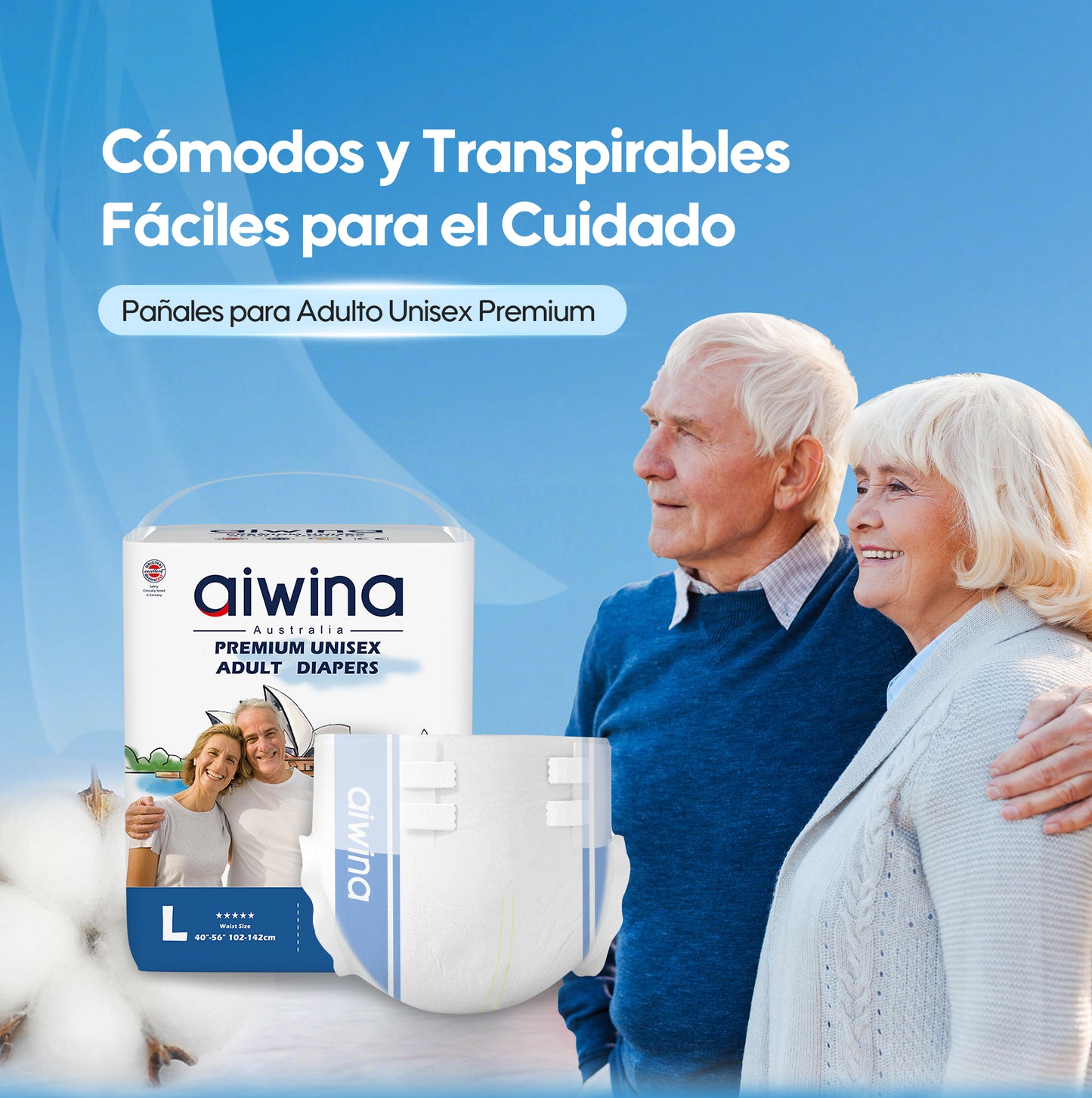 Aiwina Pañales de Adulto Premium