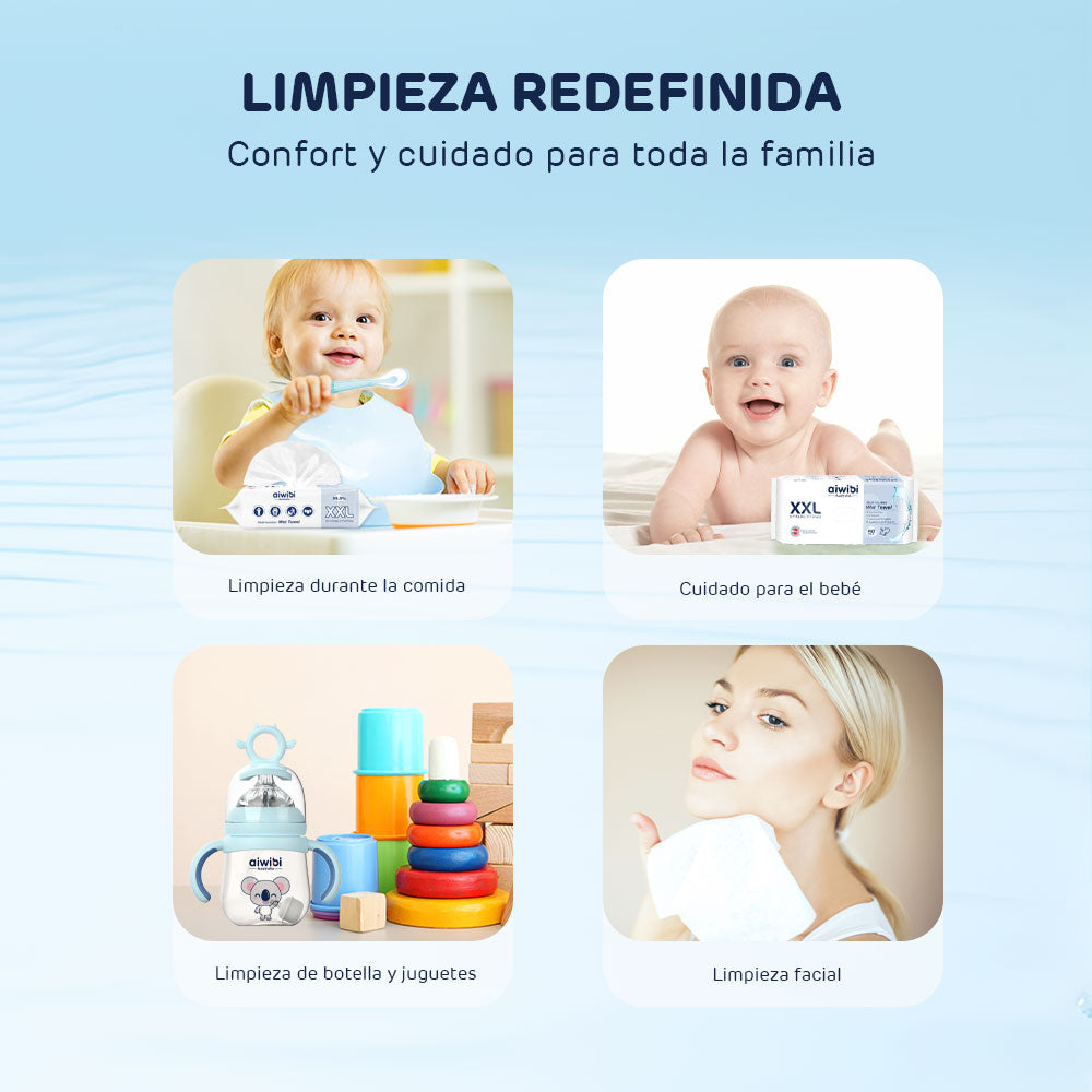 Toalla Húmeda Extra Grande