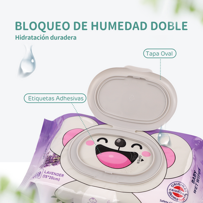 Toallitas de Cuidado Sereno Aroma Serie