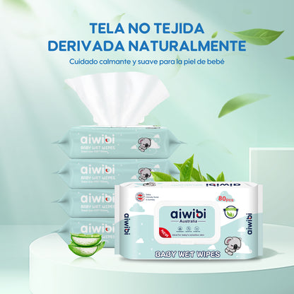 Toallitas Gentle Soft Piel Sensible Aceite de Té Natural