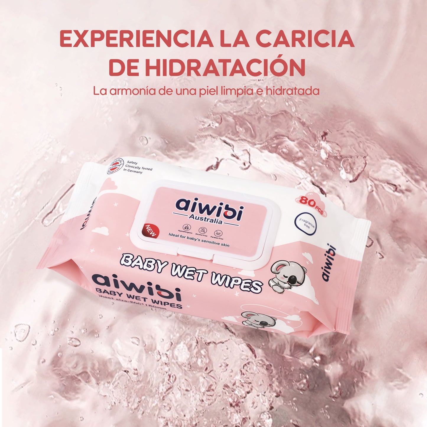 Toallitas Gentle Soft Piel Sensible Sin Fragancia