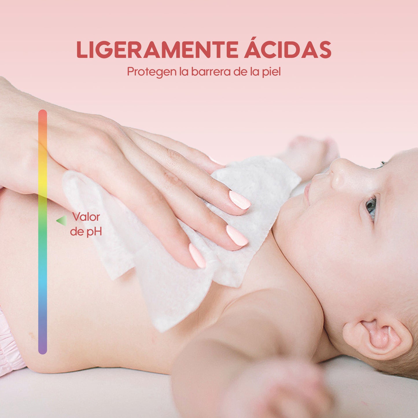 Toallitas Gentle Soft Piel Sensible Sin Fragancia