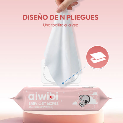 Toallitas Gentle Soft Piel Sensible Sin Fragancia