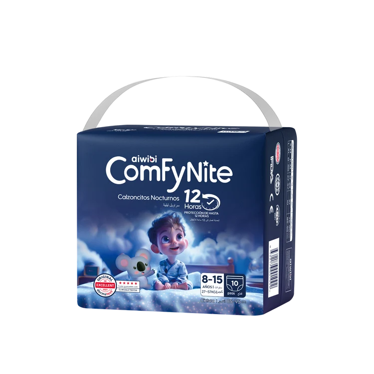 Calzoncitos Nocturnos para Niños Mayores Talla (S/M,L/XL)
