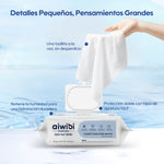 Toallitas húmedas prácticas para llevar: higiene para tu bebé en cualquier lugar.