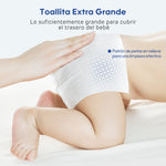 Toallita Extra Grande, lo suficientemente grande para cubrinbeb